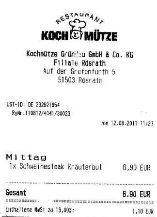 vgmd Hffner Kochmtze Restaurant